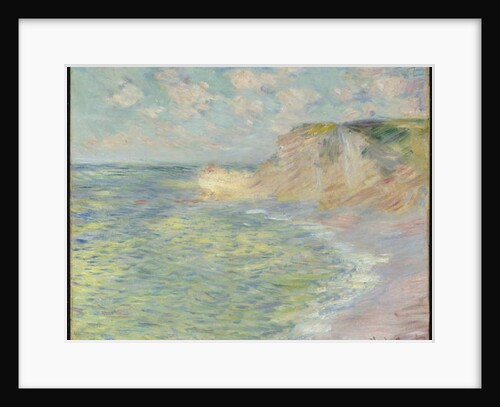 The Cliff Above, 1885 by Claude Monet