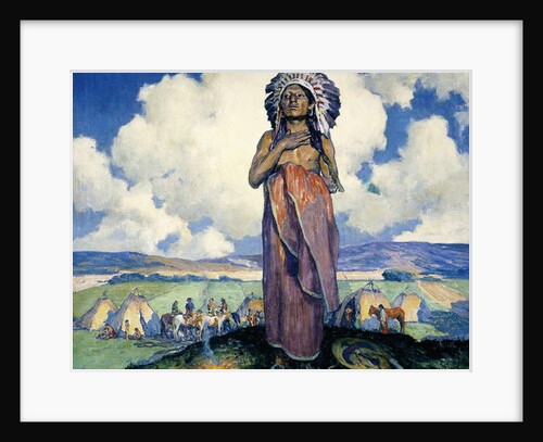 The Chief by Eanger Irving Couse