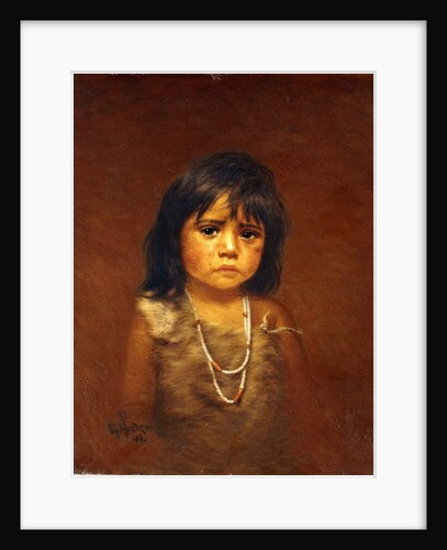 Indian Child with Tear by Grace Carpenter Hudson