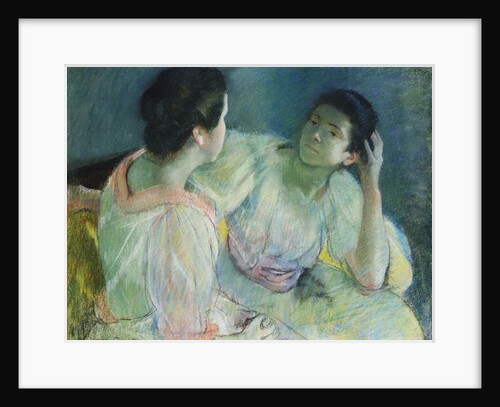 The Conversation, 1860 by Mary Stevenson Cassatt