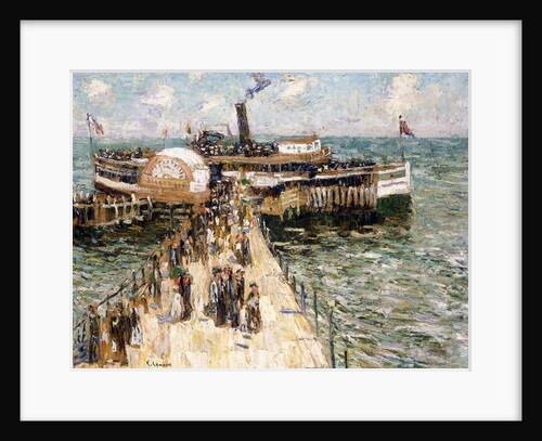 The Excursion Boat by Ernest Lawson