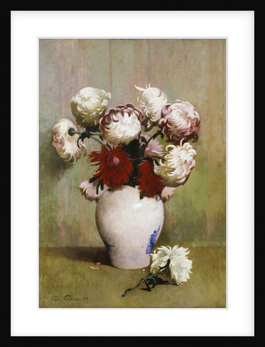 Chrysanthemums, 1893 by Emil Carlsen