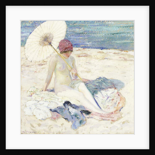 On the Beach, 1913 by Frederick Carl Frieseke