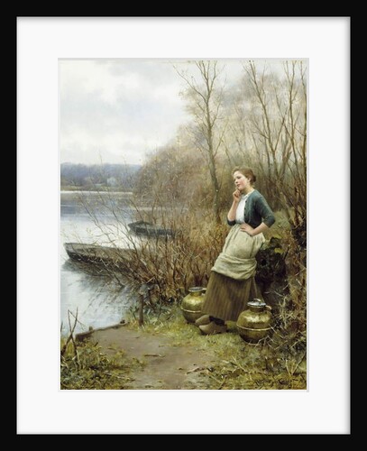 A Lovely Thought by Daniel Ridgway Knight