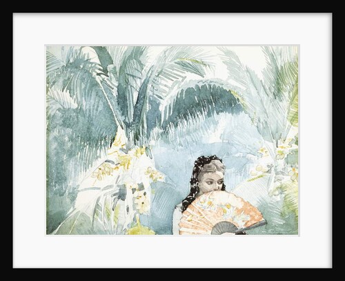 Spanish Girl with Fan, 1885 by Winslow Homer