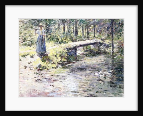The Little Bridge, 1891 by Theodore Robinson