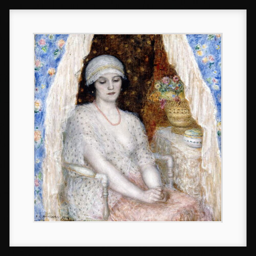 Blue Curtains, 1924 by Frederick Carl Frieseke