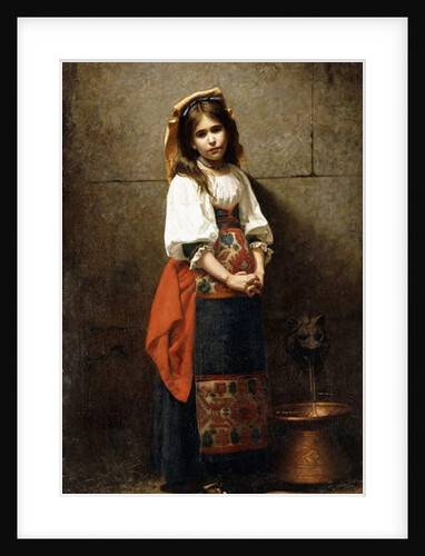 L'Italienne, 1875 by Charles Sprague Pearce