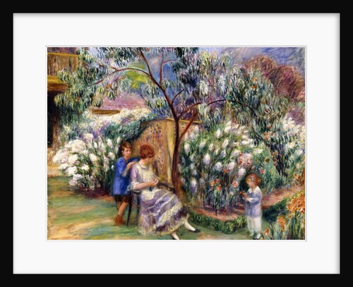 In the Garden, 1917 by William James Glackens