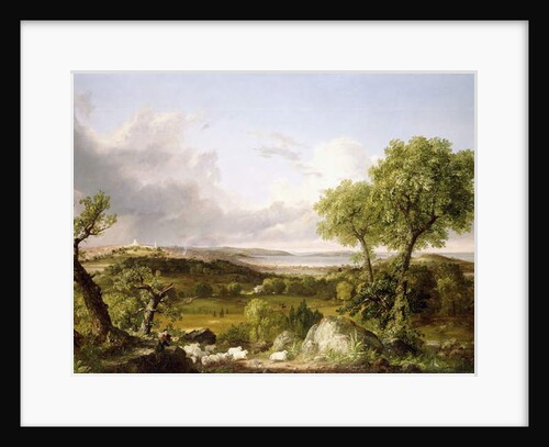 View of Boston by Thomas Cole