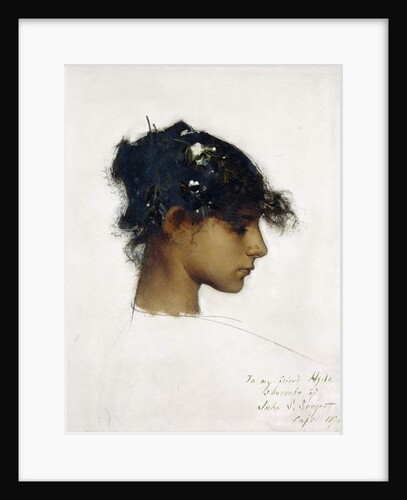 Rosina Ferrara - The Capri Girl, 1878 by John Singer Sargent