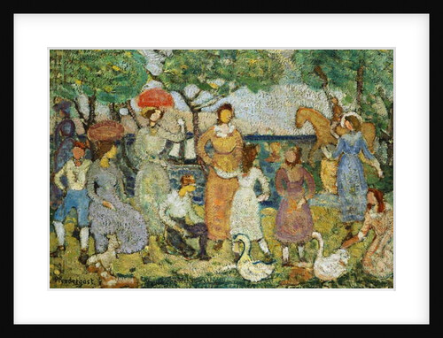 Promenade #2 by Maurice Brazil Prendergast