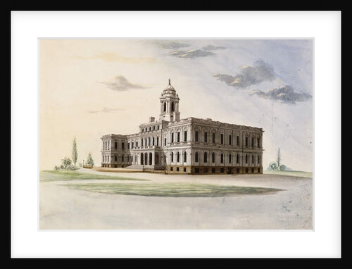 City Hall, New York by Alexander Jackson Davis