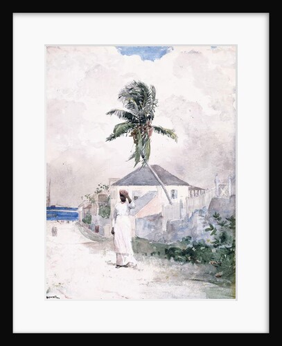 Along the Road, the Bahamas, 1885 by Winslow Homer