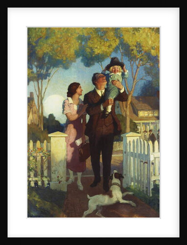 Arriving Home by Newell Convers Wyeth