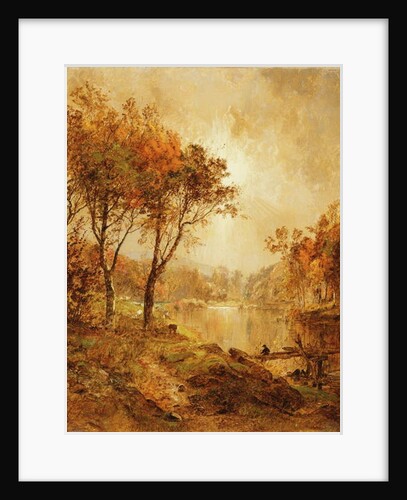 On the Ramapo River, 1888 by Jasper Francis Cropsey