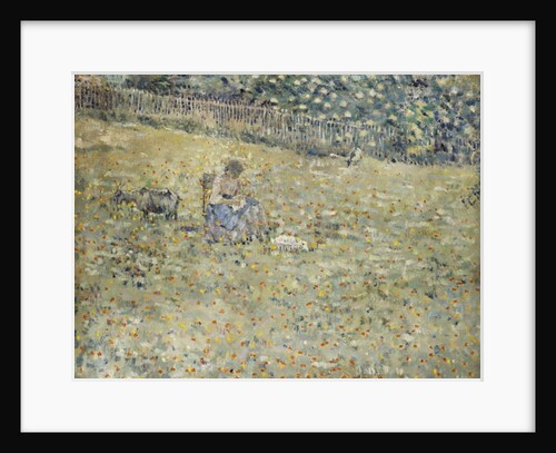 Woman and Goat by Frederick Carl Frieseke