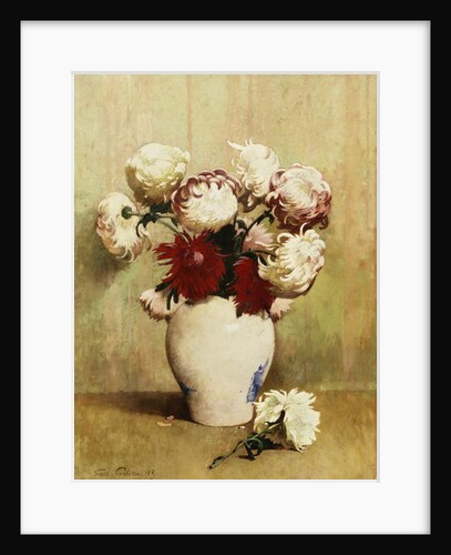 Chrysanthemums, 1893 by Emil Carlsen
