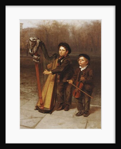 The Little Strollers, 1874 by John George Brown