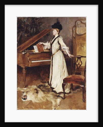 Portrait of Mrs, 1901 by Julian Russell Story