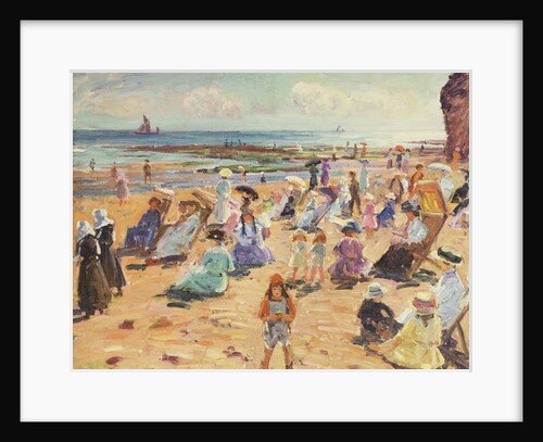 Beach Scene, 1909 by William Samuel Horton