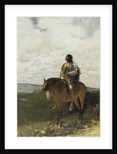 The Sioux Brave, 1882 by George de Forest Brush