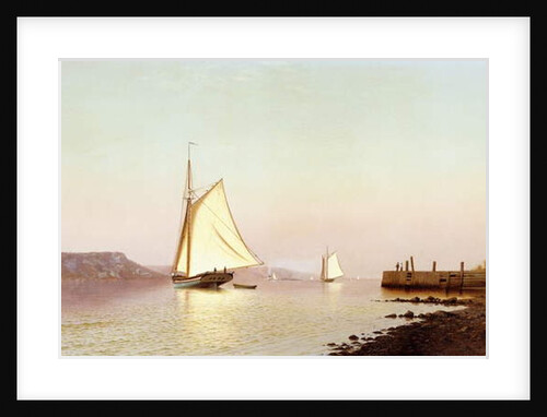October on the Hudson by Francis Augustus Silva