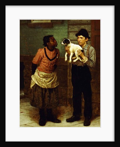 The New Puppy by John George Brown