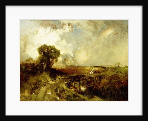 A Summer Shower, 1878 by Thomas Moran