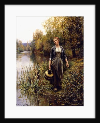 At the Water's Edge by Daniel Ridgway Knight