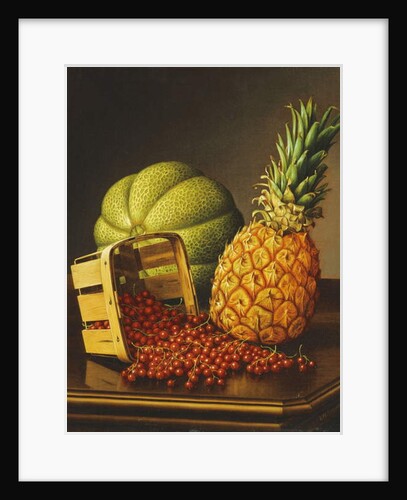 Tabletop Still Life with Fruit by Levi Wells Prentice