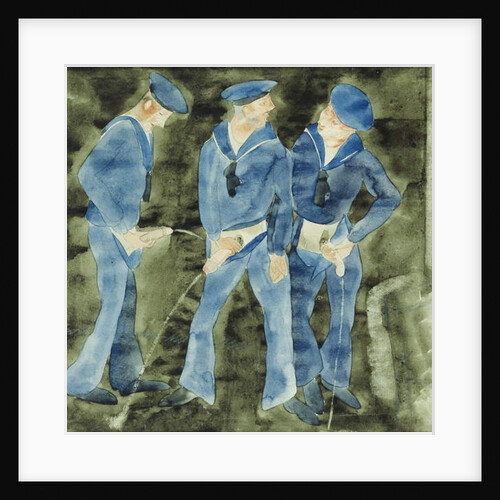 Three Sailors by Charles Demuth