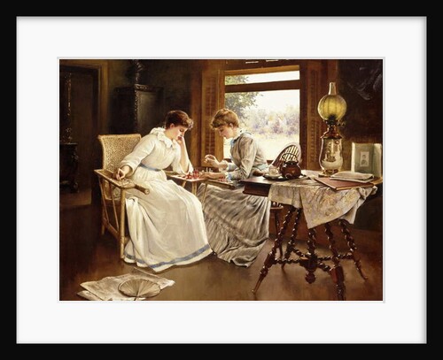 The Chess Players, 1891 by Frederick Judd Waugh