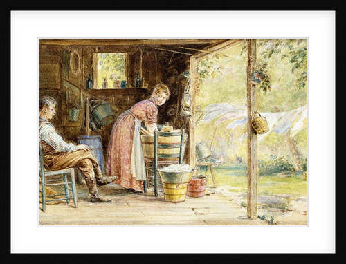 Wash Day, 1890 by Edward Lamson Henry