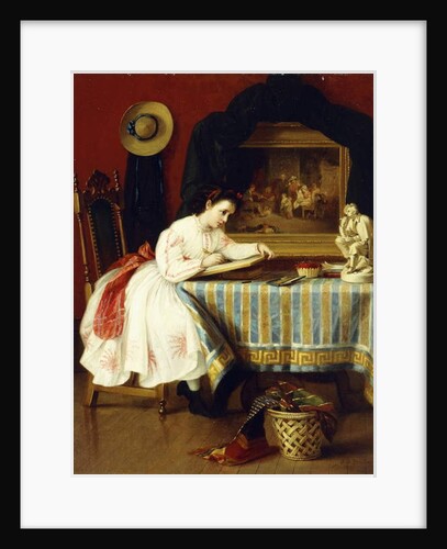 The Young Artist, 1867 by John George Brown