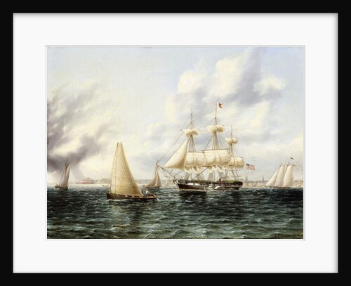 New York Harbour by James E. Buttersworth