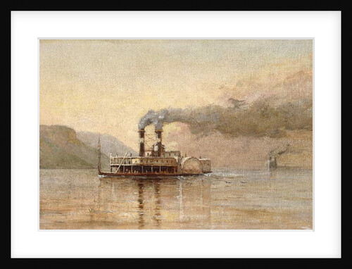 The City of Saint Paul, Dubuque, c.1866 by Alfred Thompson Bricher