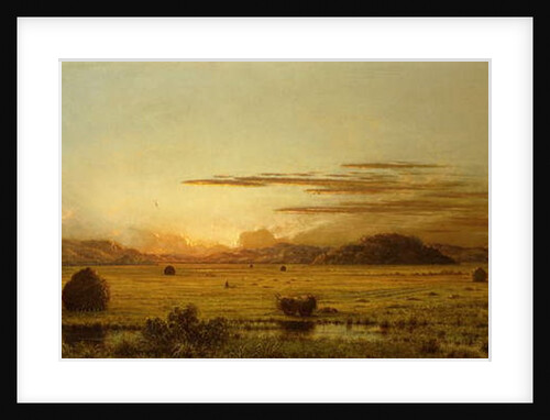 Sunrise, Hoboken Meadows, c.1875-1885 by Martin Johnson Heade