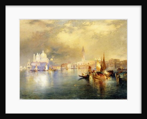 Moonlight in Venice, c.1898 by Thomas Moran
