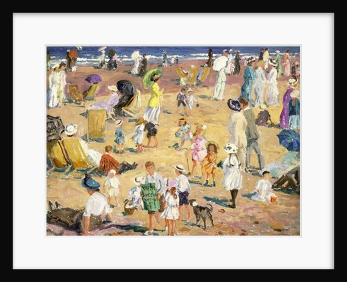 Beach in the Sun, 1914 by William Samuel Horton