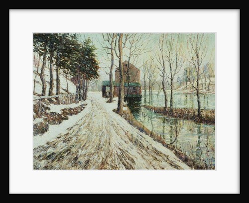 Melting Snow by Ernest Lawson