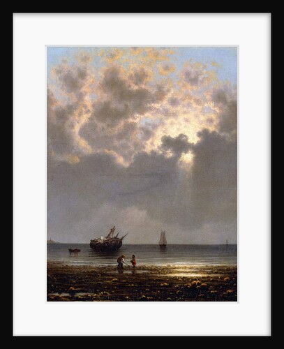 Sun Breaking through the Clouds by Martin Johnson Heade