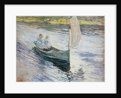 Two Children in a Sailboat, 1883 by John Henry Twachtman