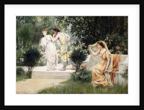 The Forbidden Kiss by Francis Coates Jones