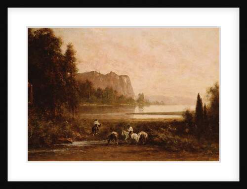 Trappers in Yosemite Mountains, 1899 by Thomas Hill