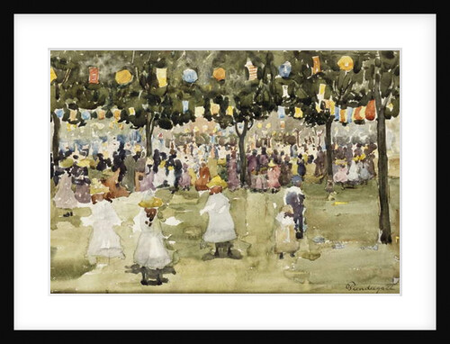 Central Park, New York City, July 4th, c.1900-03 by Maurice Brazil Prendergast