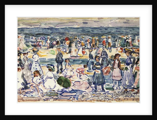 Low Tide, Revere Beach, c.1910-11 by Maurice Brazil Prendergast