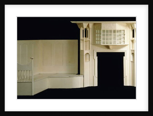 A painted wood fire surround and inglenook designed for Glencrutchery House, Douglas, circa 1897, c.1897 by Mackay Hugh Baillie Scott