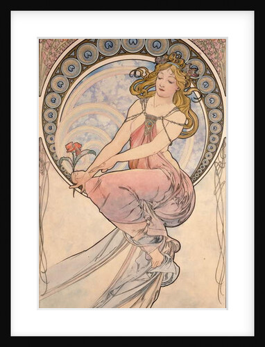 La Peinture, 1898 by Alphonse Marie Mucha