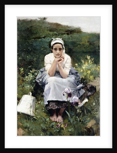 The Milkmaid, c.1890 by Joaquin Sorolla y Bastida